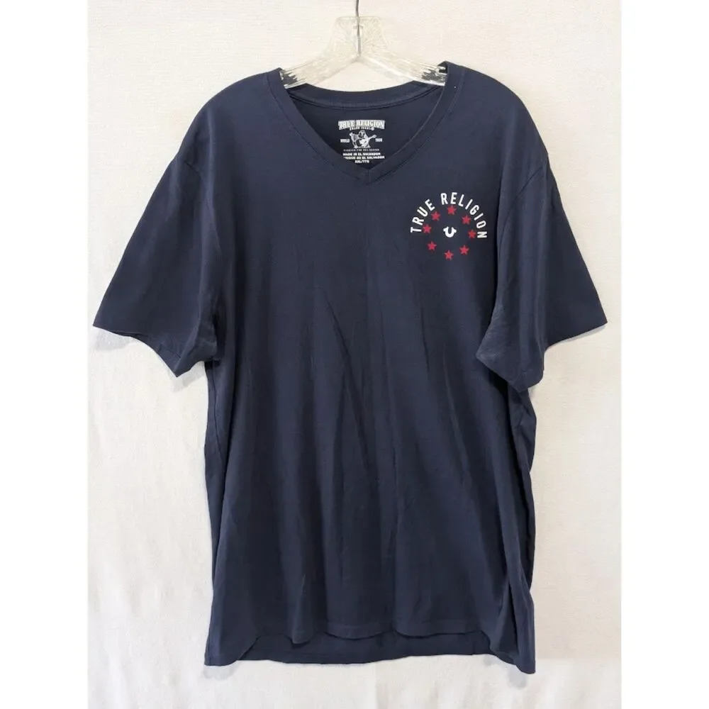 True Religion Buddha and Logo T-Shirts Bundle Men's Size 2XL/XXL